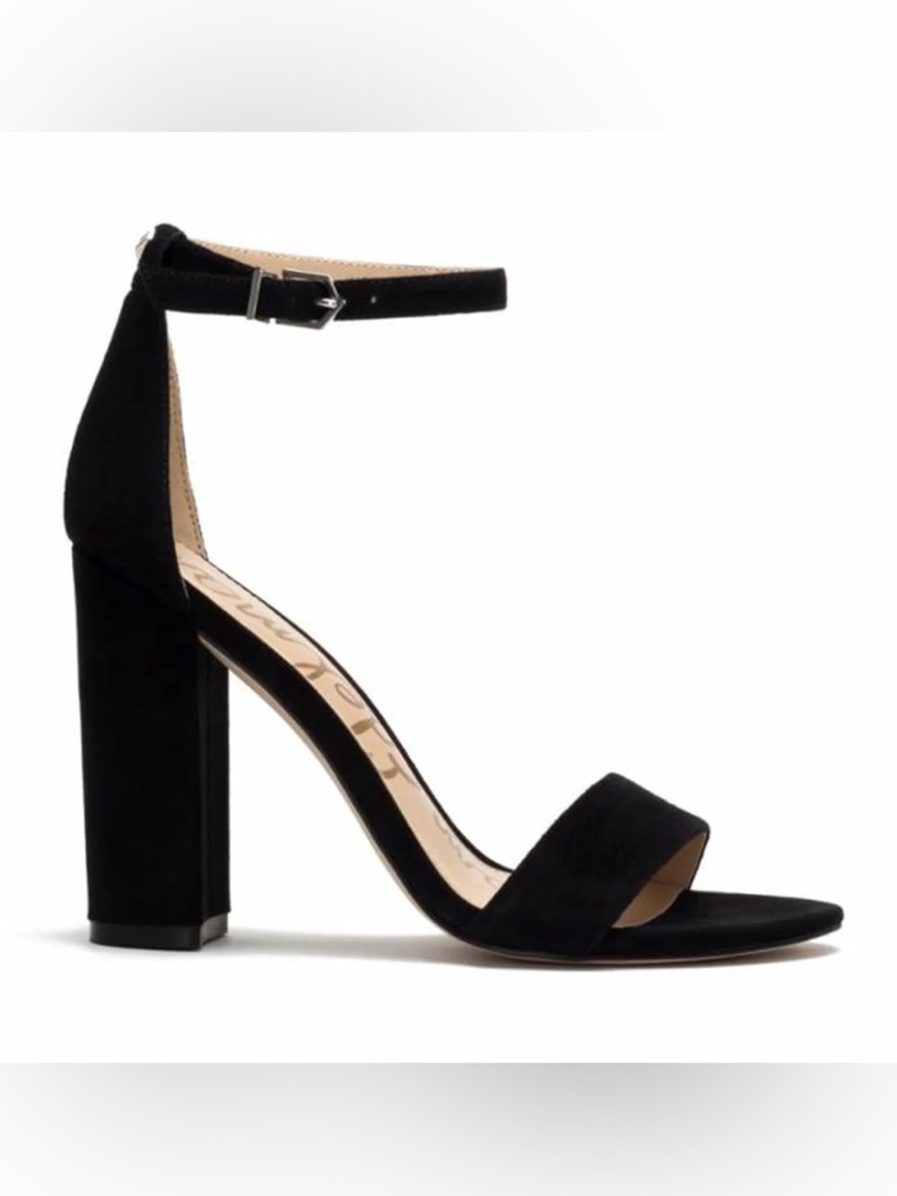 Sam Edelman Yaro Black Suede Heel - size 8